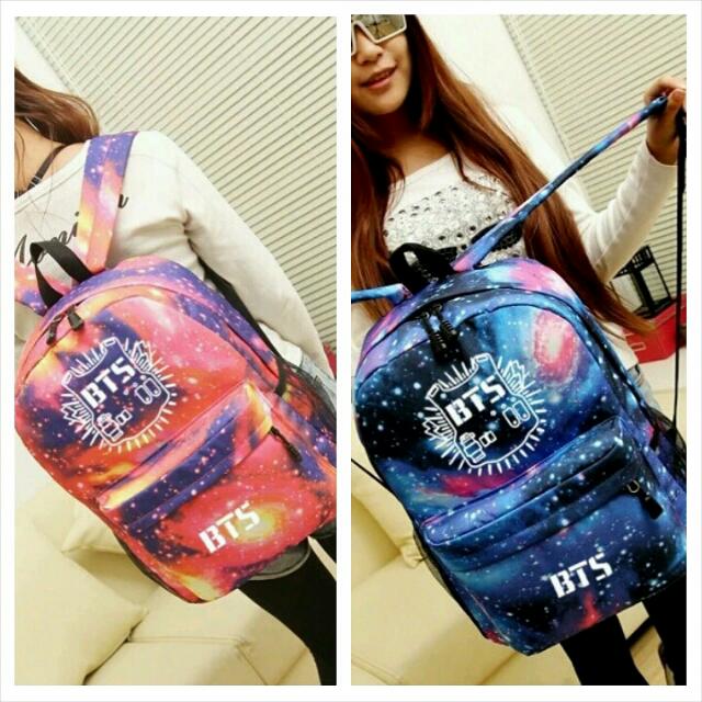bts galaxy backpack