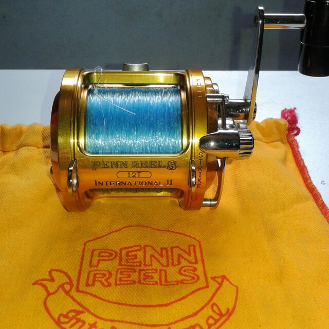 (SALE) Penn 12T International II Reel & Penn Tuna Stick Boat Rod.