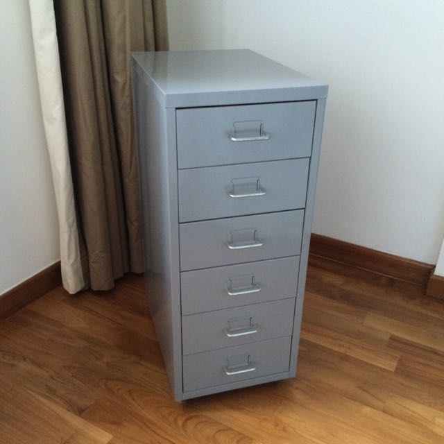 Ikea Helmer Drawer Unit On Wheels Furniture On Carousell