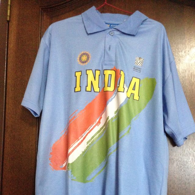India 2003 Cricket World Cup Jersey 