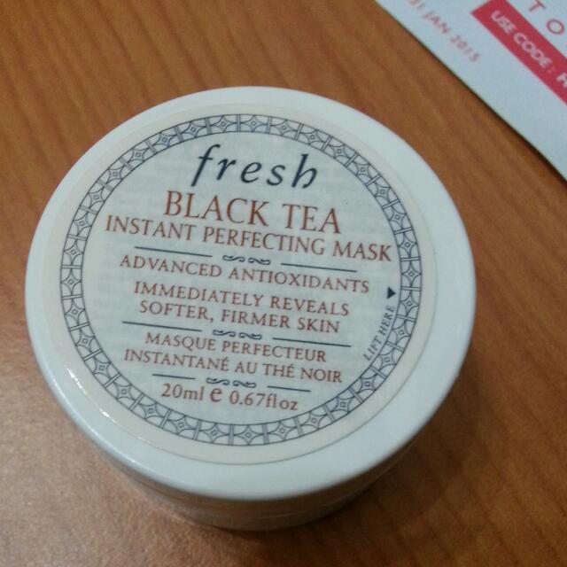 Fresh black tea instant perfecting mask, Beauty & Personal Care, Face