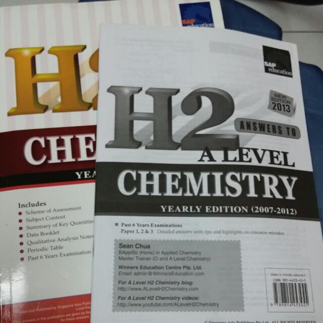 2007 h2 chemistry paper 3