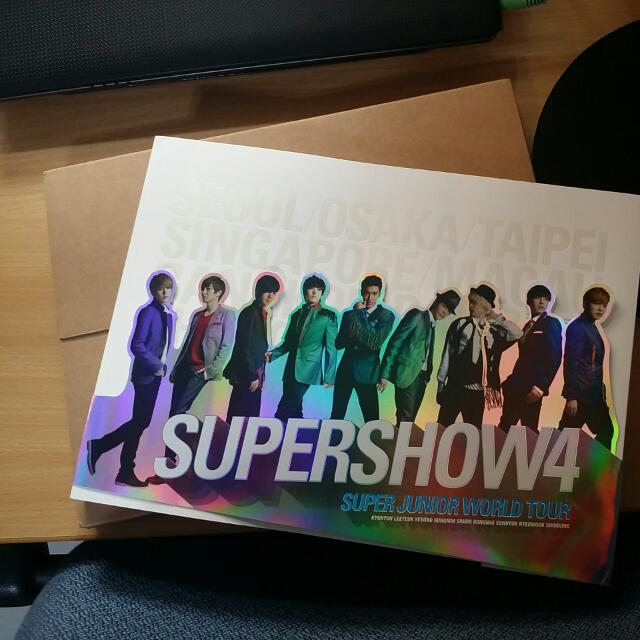 Super Junior Super Show 4 Photobook Hobbies Toys Memorabilia Collectibles K Wave On Carousell