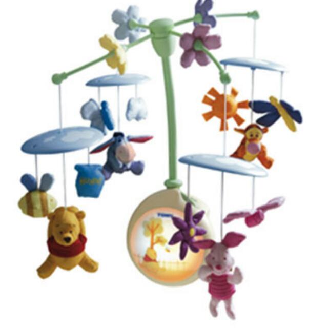 winnie the pooh musical cot mobile