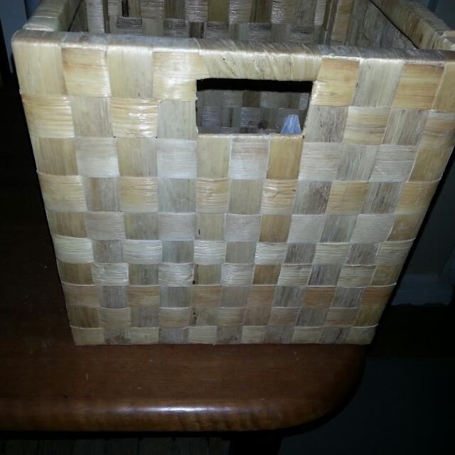 4x IKea Rustic Containers For Expedit Shelves., Furniture & Home Living