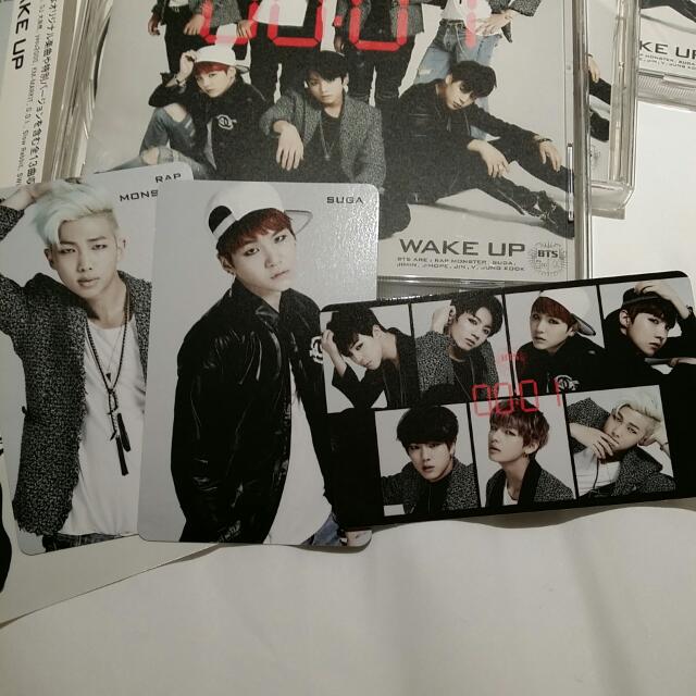 All Pending Bts Wake Up Regular Version With Suga Group Pc Group Jin Poster Hobbies Toys Memorabilia Collectibles K Wave On Carousell