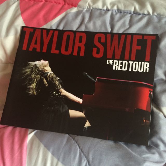 Taylor Swift The Red Tour Book (with Poster), Everything Else on Carousell