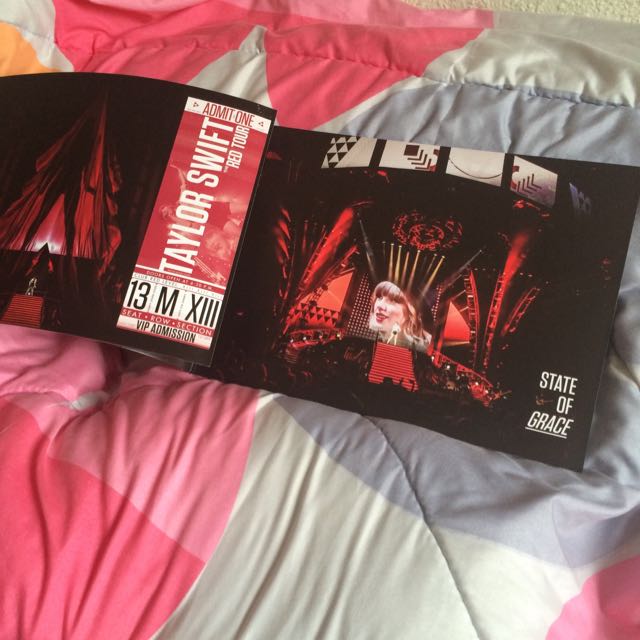 Taylor Swift The Red Tour Book (with Poster), Everything Else on Carousell