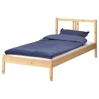 Single Bed Frame + Slatted Base