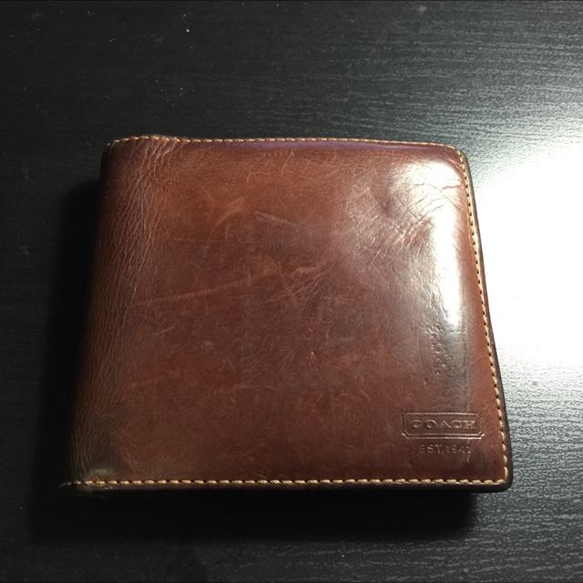 Coach wallet shop used