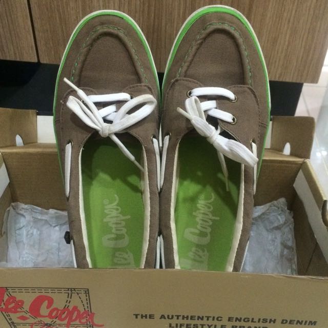 lee cooper boat shoes