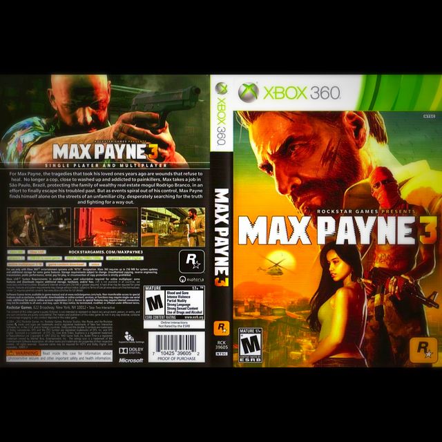 max payne xbox 360