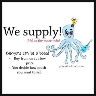 WE SUPPLY ITEMS U SELL! Supplier For Goods.