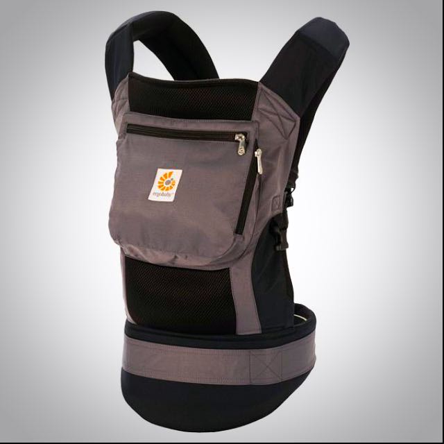 Ergobaby performance charcoal black best sale