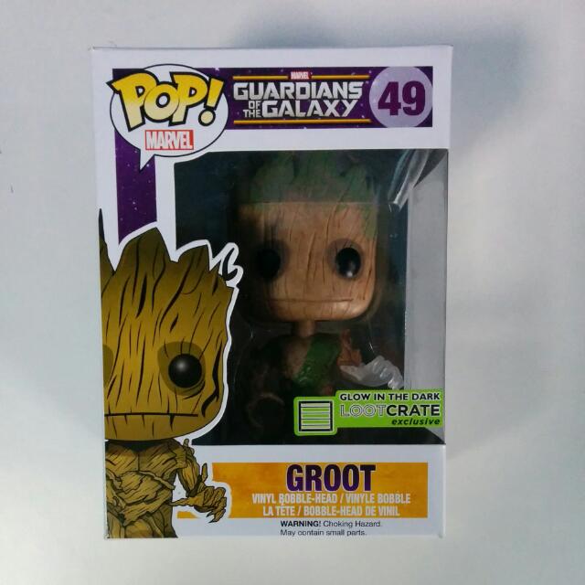 loot crate groot pop