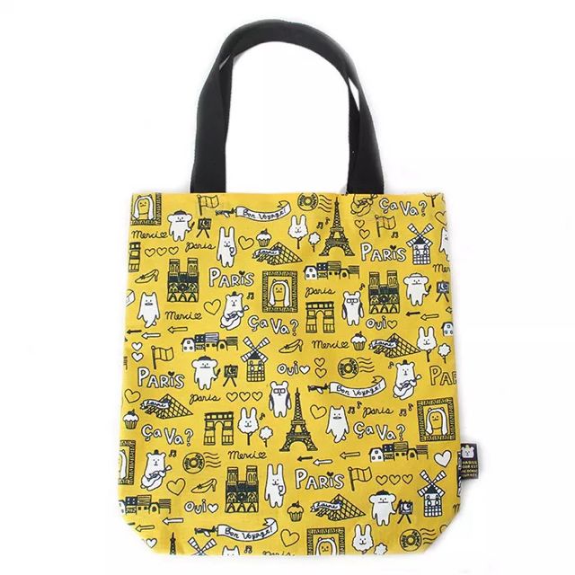 Japanese Canvas Bag, Women's Fashion, Bags & Wallets, Tote Bags on