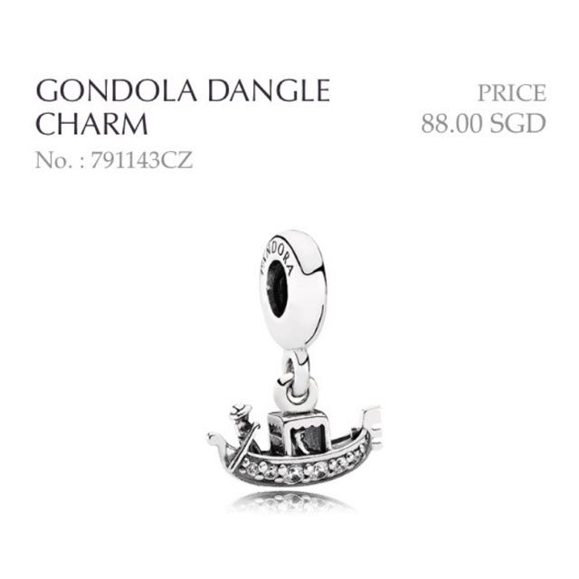 Pandora Gondola Charm Women s Fashion Jewelry Organisers