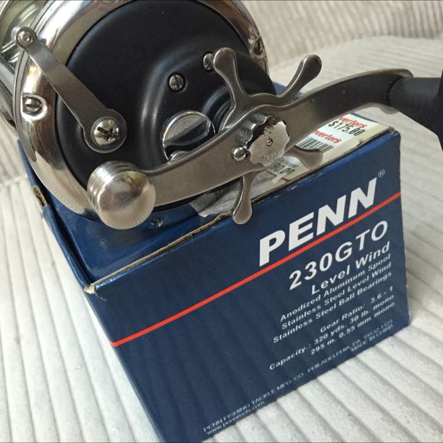 Penn 309 Level Wind Fishing Reel, Sports Equipment, Fishing on Carousell