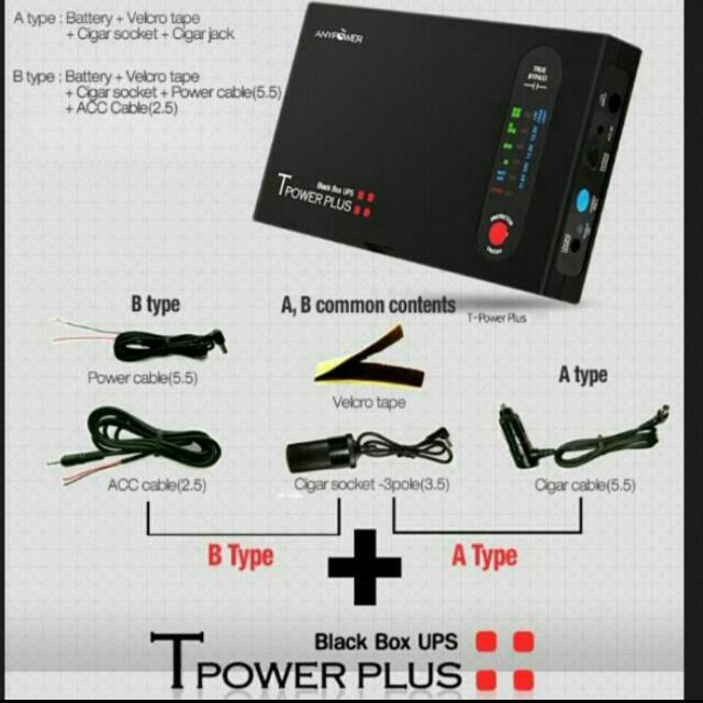 [SOLD OUT] All New T-Power Plus Korea Best Power Bank for Car Black Box ...