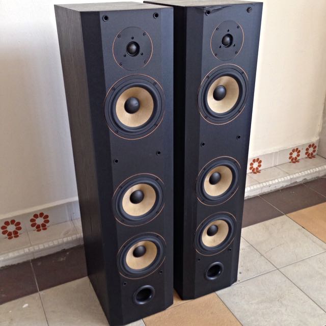 sony floor standing speakers