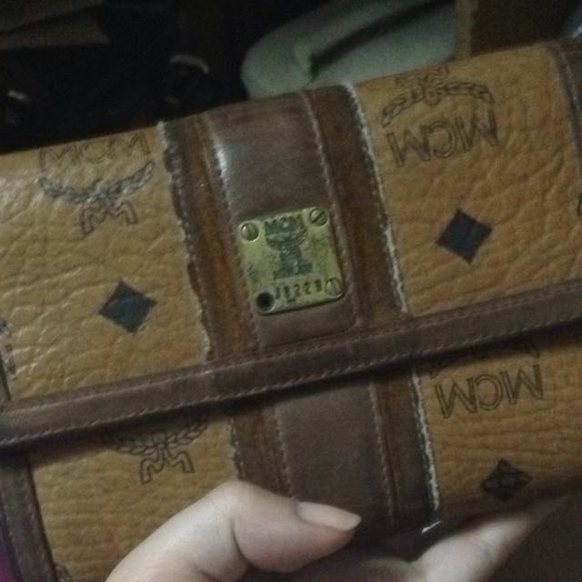 vintage mcm wallet