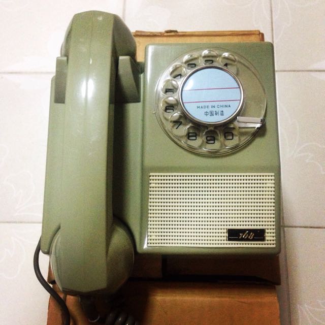 Vintage Wall Mounted Rotary Phone Vintage Collectibles On Carousell
