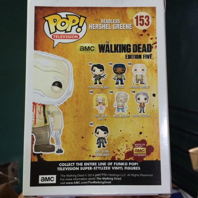 headless hershel funko pop