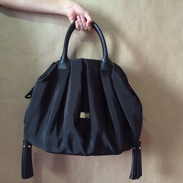 black slouch cross body bag