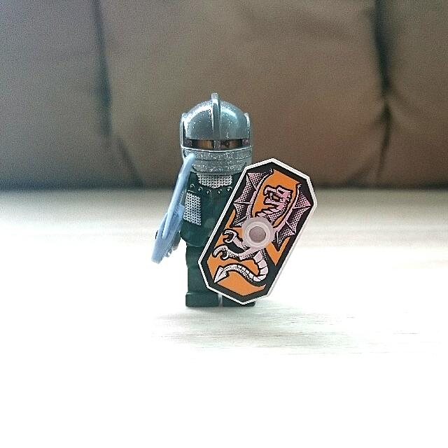 Reserved Lego Medieval Green Knight With Silver Helmet Minifigure Hobbies Toys Toys Games On Carousell