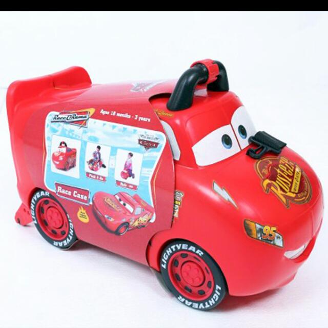 Lightning McQueen suitcase luggage, Hobbies & Toys, Toys & Games on