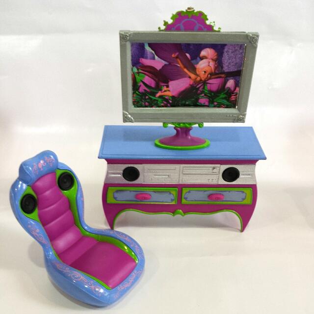 barbie tv set