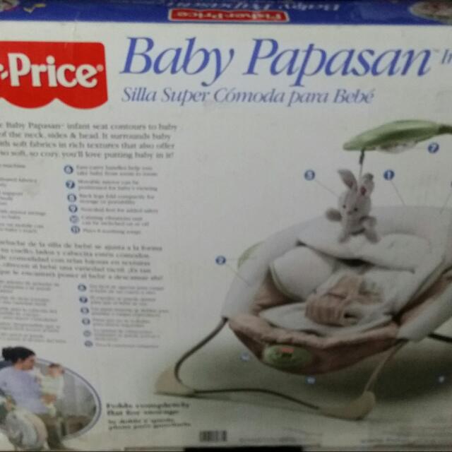 Fisherprice Papasan Infant Seat N Rocker Babies Kids Infant Playtime on Carousell