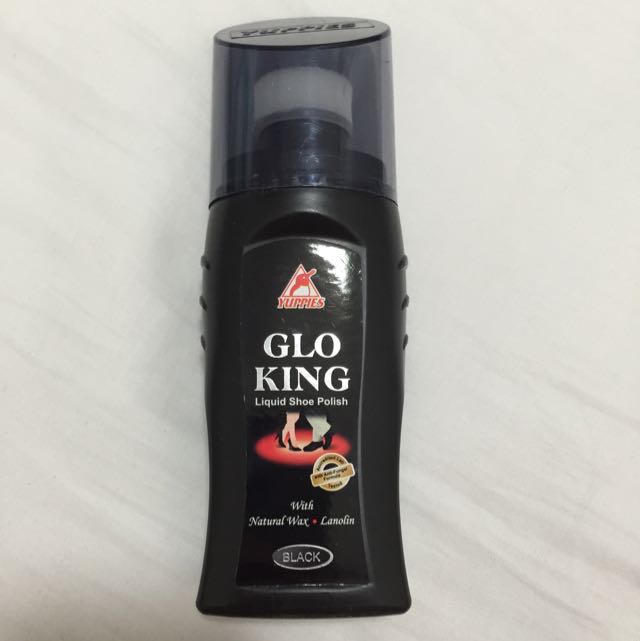 Glo-King Liquid Shoe Polish (black 