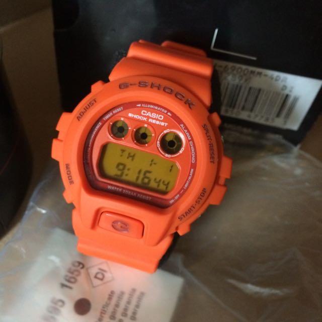 G Shock Orange DW 6900MM 4 DW6900 MM Garfield Everything Else on Carousell