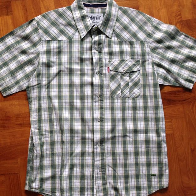 levi's short sleeve button up