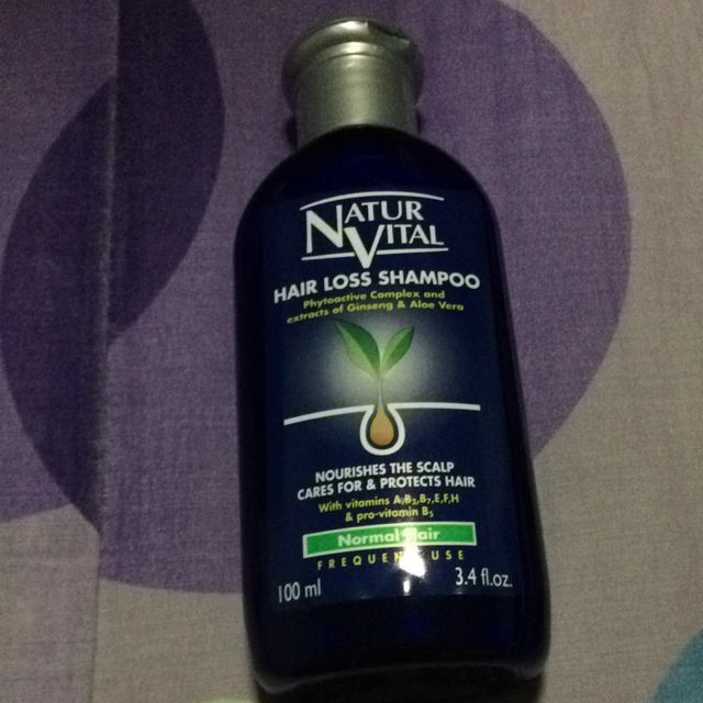 Natural Vital Hair Loss Shampoo 100ml Health Beauty On Carousell