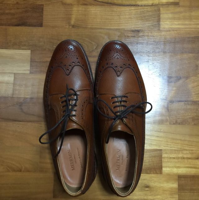 Meermin 7.5UK Blucher worn only once Men s Fashion Footwear Dress Shoes on Carousell