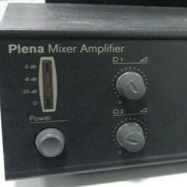 Bosch Plena Mixer Amplifier Electronics On Carousell