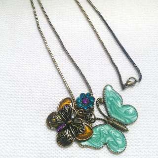 Brand New Emma Watson Inspired Butterfly Pendant Necklace