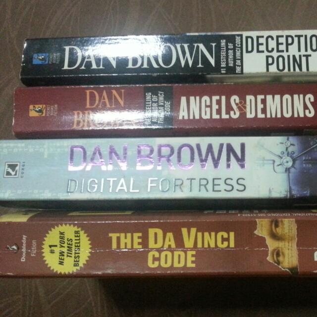 4 dan brown novels hobbies toys books magazines children s books