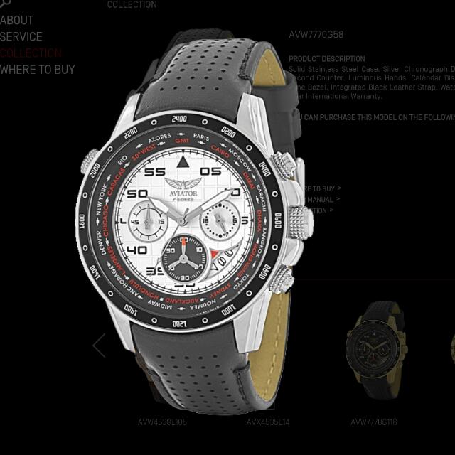 Aviator avw7770g58 best sale