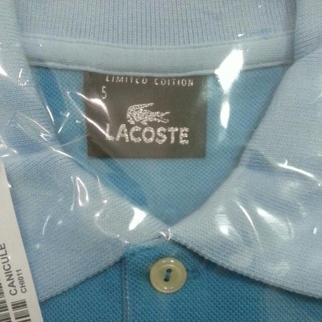 Lacoste silver edition store