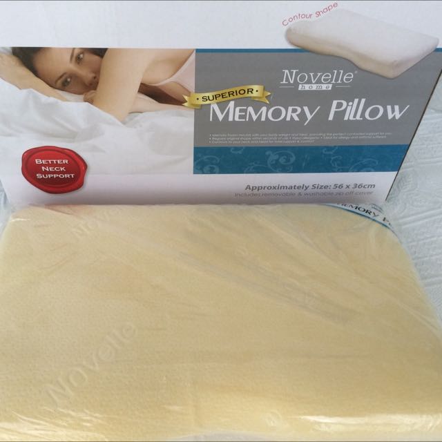 Novelle aloe vera hotsell contour memory pillow
