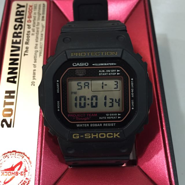 Casio 20th Year Anniversary
