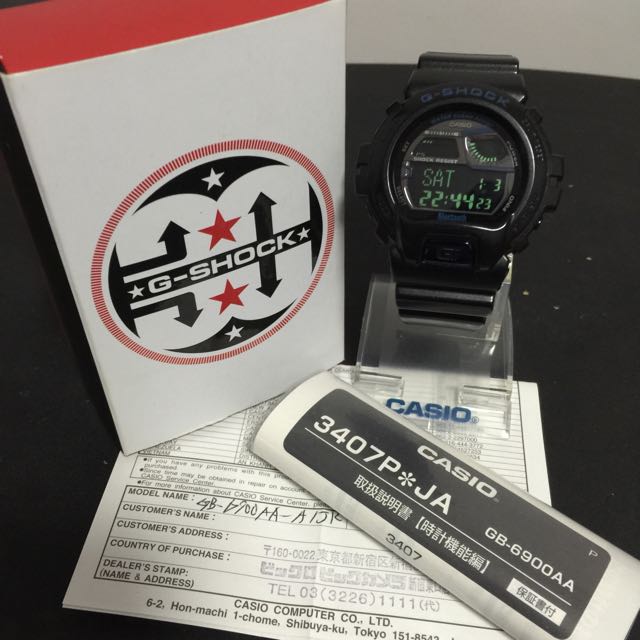 Casio G Shock Initial Blue GB6900AA A1J Computers Tech Parts