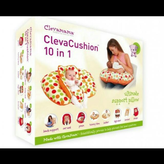 Clevamama 10 in 1 nursing pillow sale