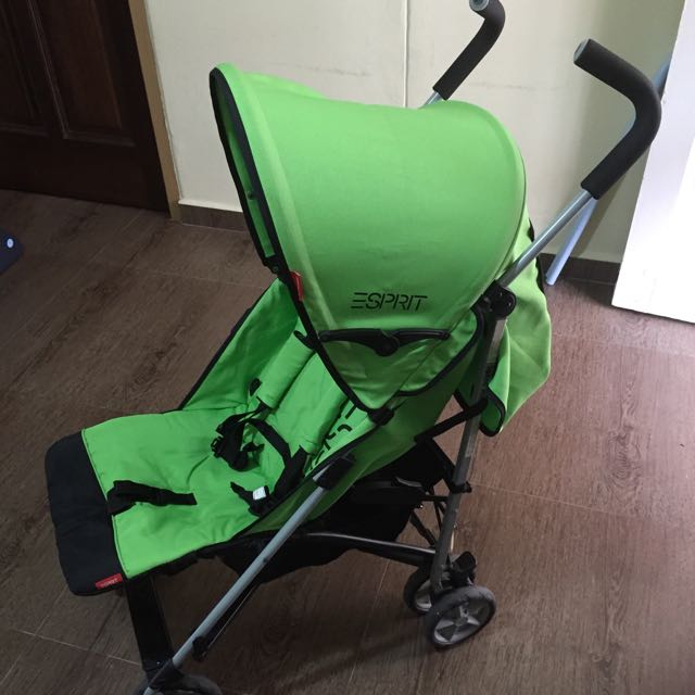 Lightweight Esprit Lime Green Umbrella Stroller Pushchair Pram