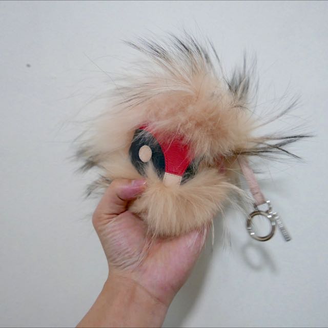 fendi monster keychain