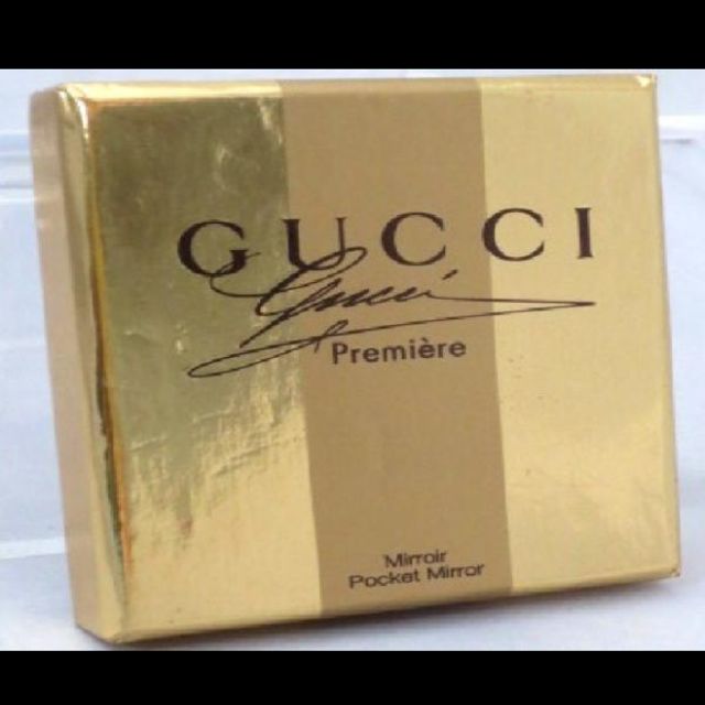 Gucci GG Monogram Compact Mirror NIB With Gift Bag - Body Logic