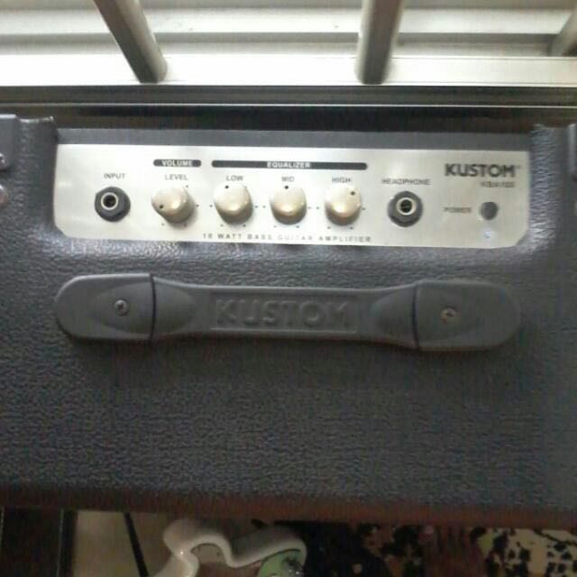 Kustom Bass Amplifier, Hobbies & Toys, Music & Media, Music Accessories